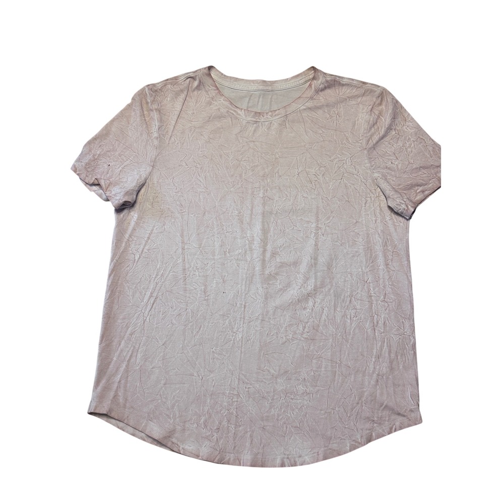 Lululemon Love‎ Crewneck T-Shirt CLOUDWASH PINK Size 8